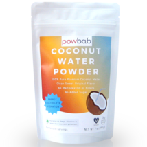 powbab Coconut Water Powder From 100% Organic Coconut (7 oz) - $20.78