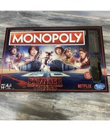 Hasbro Stranger Things Netflix Monopoly Board Game * Missing 2 Movers* - $14.85