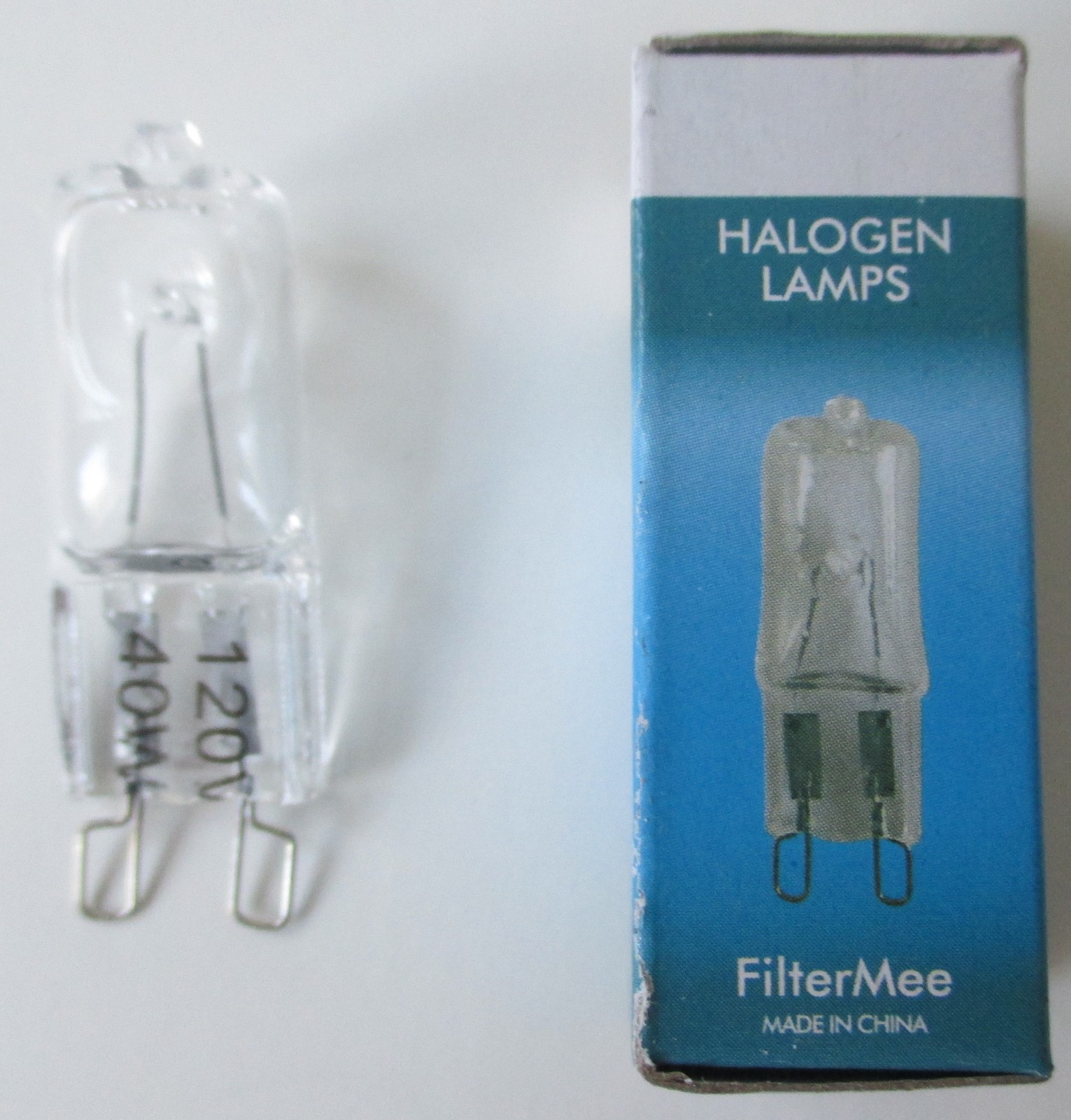 2 Halogen Light Bulb G9 120V 40W Fit GE Microwave Oven WB25X10020