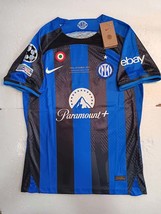 Lautaro Martinez Inter Milan UCL Final Match Slim Home Soccer Jersey 202... - $110.00