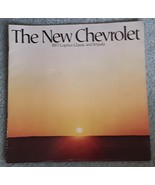 1977 The New Chevrolet Brochure Caprice Classic Impala - $8.00