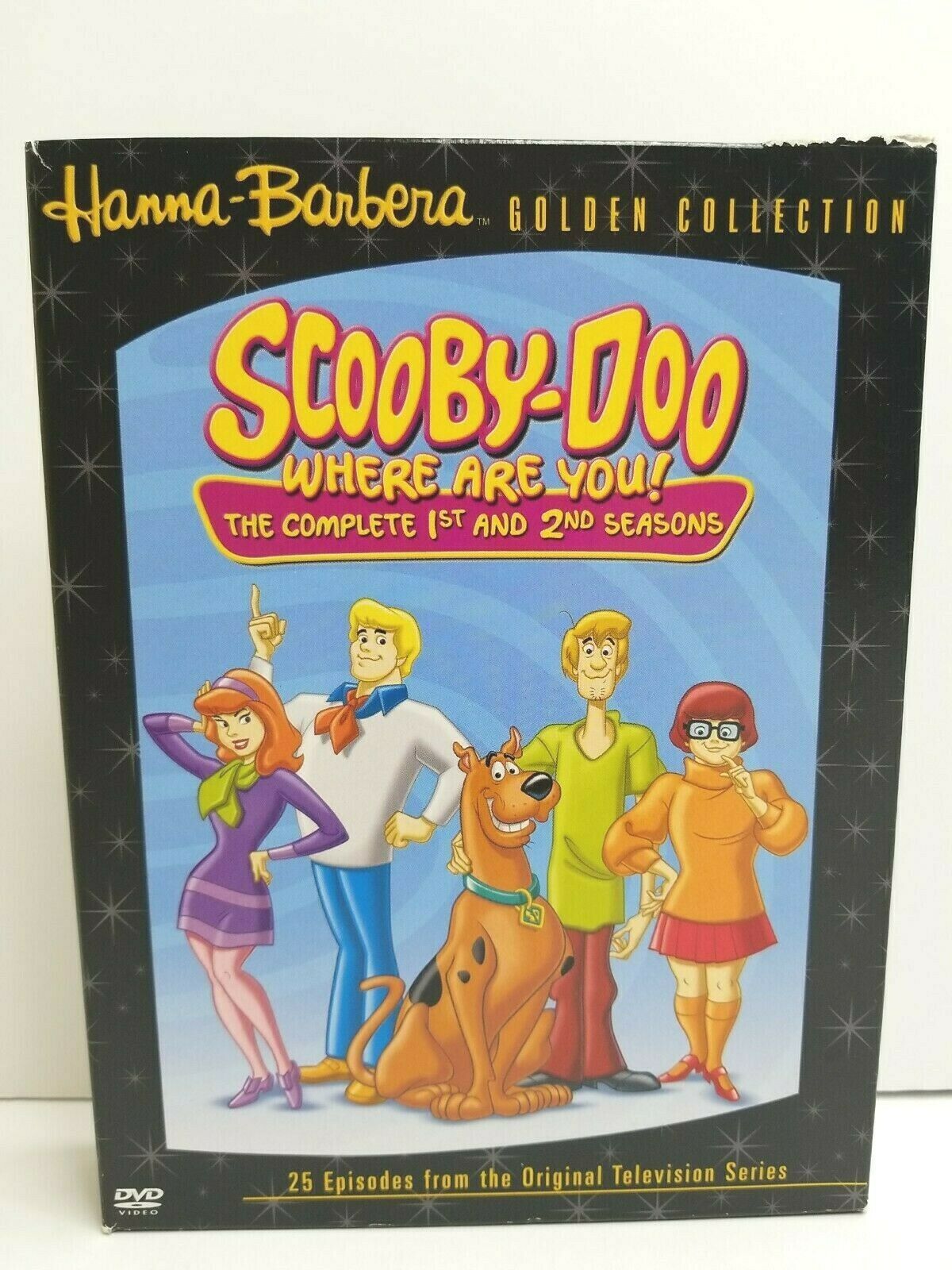 Scooby Doo Where Are You S1 S2 DVD Shaggy Velma Freddy Mystery Van Fun ...