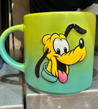Disney Parks Goofy and Pluto Dye Dip 20 oz Stoneware Mug NEW image 2