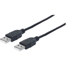 PET-ICI306089 manhattan 306089 USB 2.0 A-Male to A-Male Cable (6ft) - $15.44