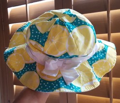 NWT Gymboree Sunny Citrus Yellow Lemon Slice Shift Dress Size 6-12months