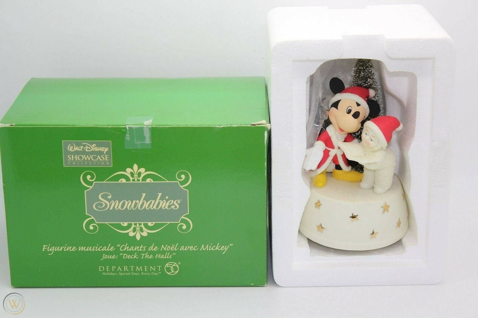 snowbabies mickey mouse