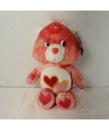 RARE Care Bears 2003 Pink Tie Dye Love-a-lot Love A Lot 9” Plush COLLECT... - $26.99