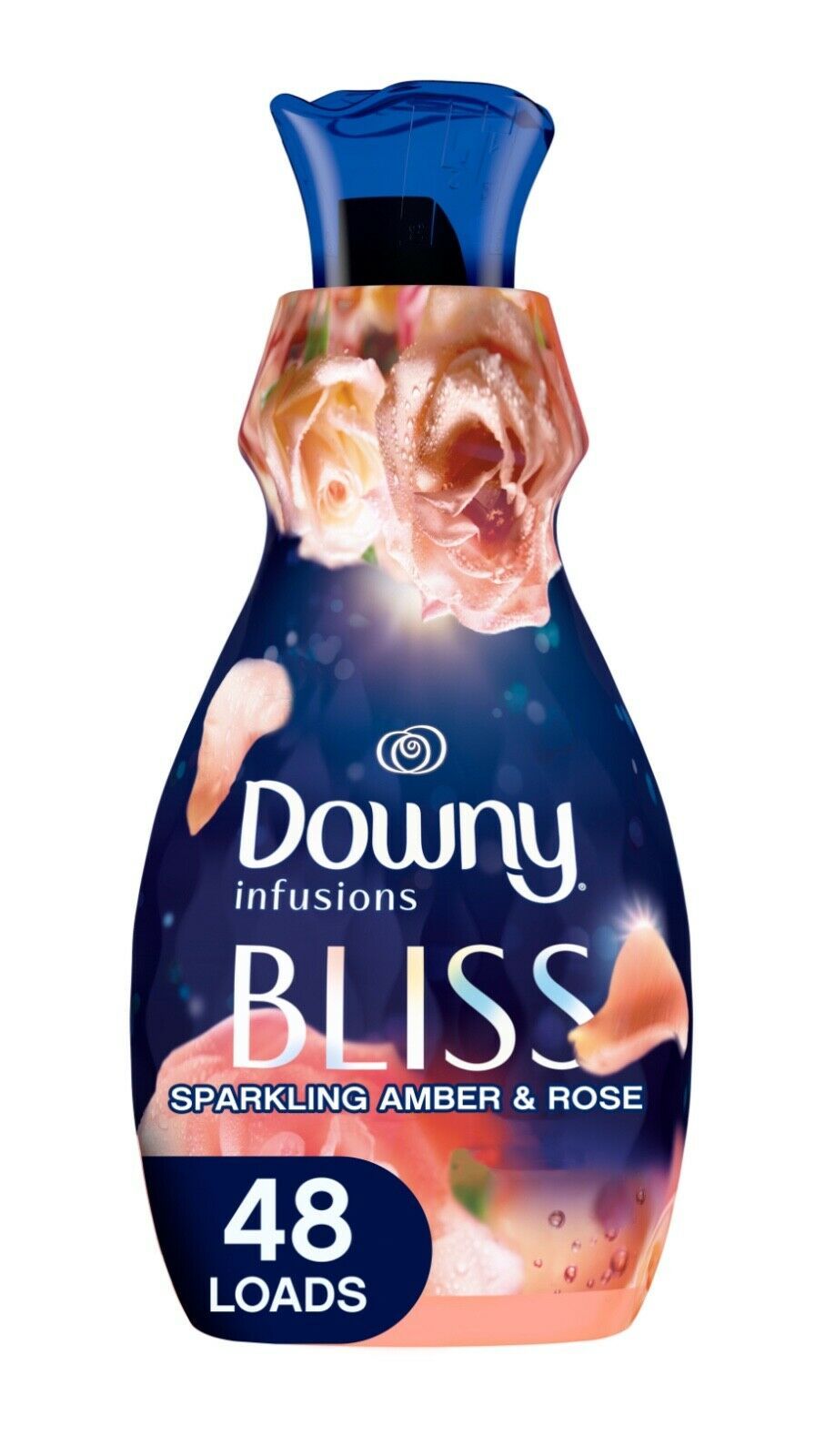 Primary image for Downy Infusions Liquid Fabric softener, Bliss, Sparkling Amber & Rose 32 Fl Oz