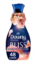 Downy Infusions Liquid Fabric softener, Bliss, Sparkling Amber & Rose 32 Fl Oz - $8.95