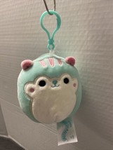 Serene the Squirrel ~ 3.5" inch Clip On Squishmallow ~ Over the Rainbow Squad - $14.84