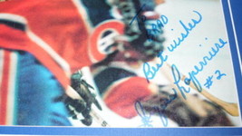 Jacques Laperriere Signed Framed 1971 Sports Illustrated Magazine Cover Canadien image 2
