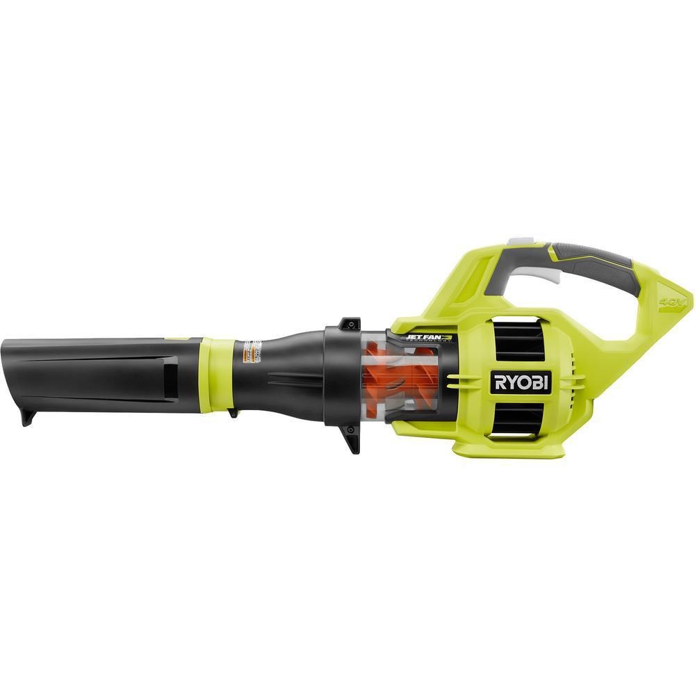 RYOBI 110 MPH 480 CFM VariableSpeed Turbo 40Volt Lithiumion Cordless