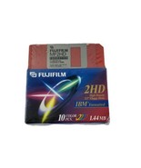 FujiFilm 3.5 Floppy Disk PC IBM Formatted 2HD High-Density MF2HD - Pack ... - $14.95