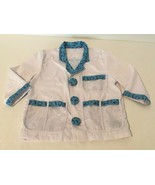 Child Doctor Lab Coat Halloween Dress Up Costume Play For Ages 3-6 - $10.99