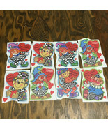 Vintage circus clown Valentine trading card lot small size children&#39;s ca... - $19.75