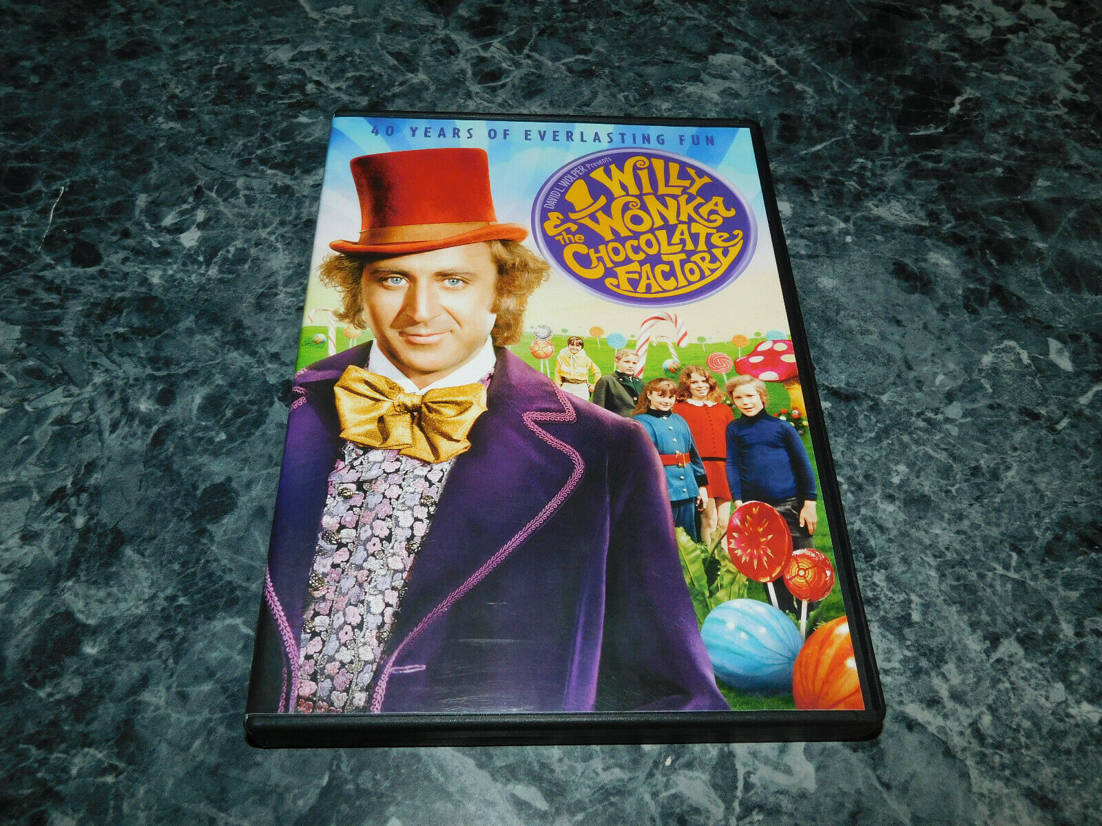 Willy Wonka and the Chocolate Factory (DVD, 2011, 40th Anniversay ...