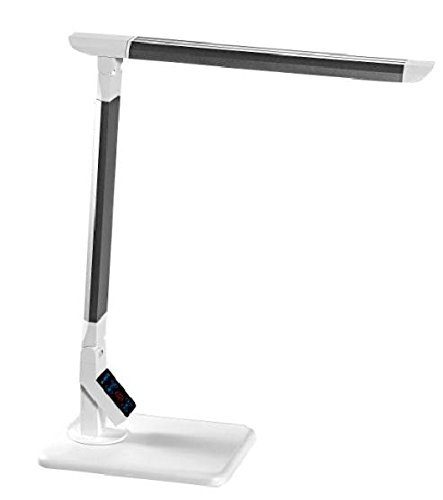 PureOptics LED Adjustable Desk Lamp, 3 Color Temperatures, Dimmable ...