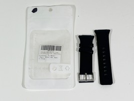 Fitbit Ionic Black Leather Replacement Band, Unisex Small (BRAND NEW) - $2.49