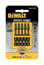 DeWalt DWA2TX25IR5 Flex Torq T25 Impact Ready Screw Bit 2" Set of 5 - $3.96