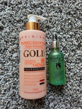 Gluta-C insta white serum +purec Egyptian magic whitening gold lotion - $54.00