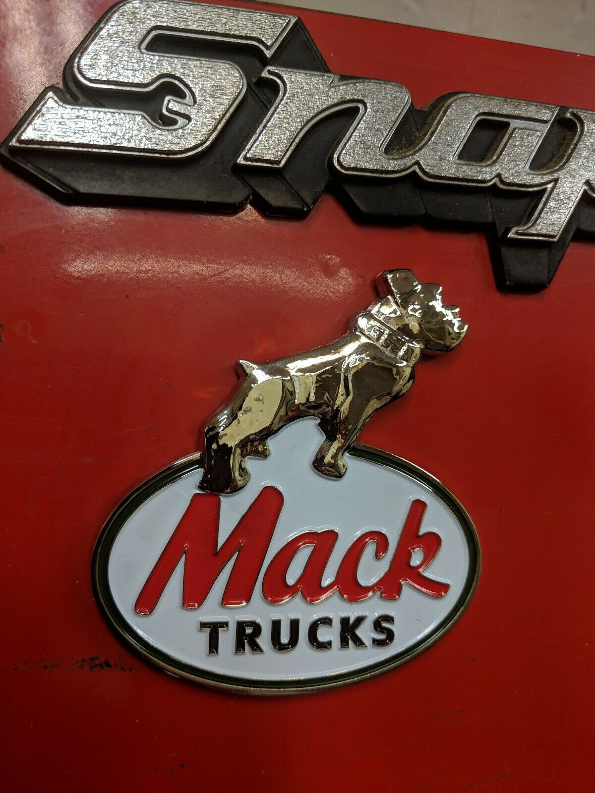 Mack Truck Emblem Magnet(L3)/Perfect For Your Toolbox/refrigerator ...