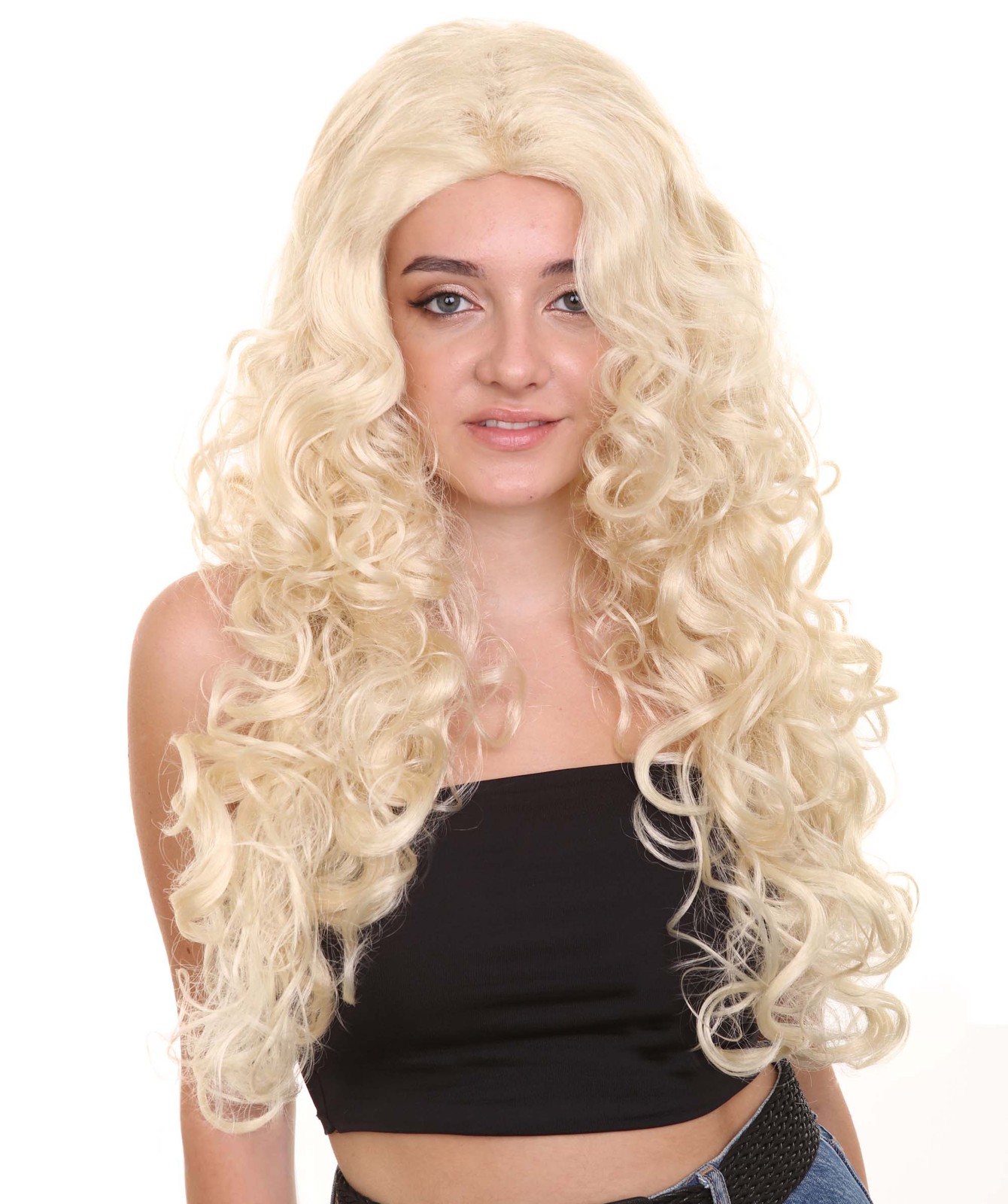 81s Disco Diva Women's Wig | Curly Long Cosplay Wig Multiple Colors