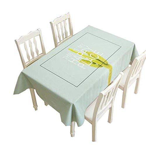 PANDA SUPERSTORE Premium Tablecloth, Washes Easily, Best for Parties, Holiday Di