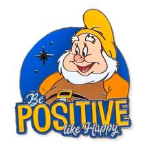 Snow White Disney Lapel Pin: Be Positive Like Happy  - $16.90