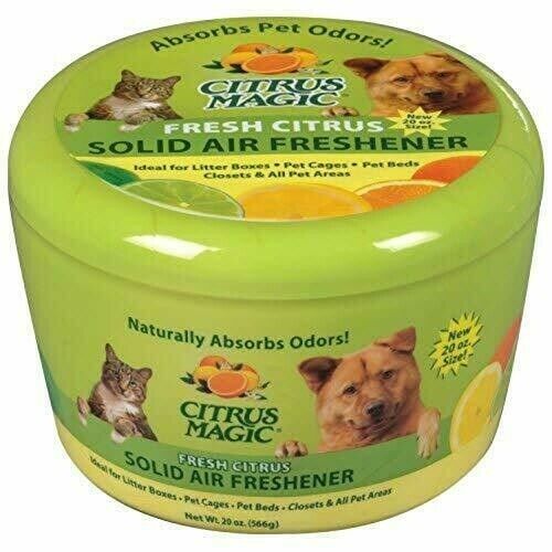 Citrus Magic Pet Odor Absorbing Solid Air Freshener Fresh Citrus, 20-Ounch - $18.10