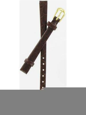 Primary image for Citizen Ladies 08mm Dark Brown Genuine Leather WatchBand 59-76260 S50184