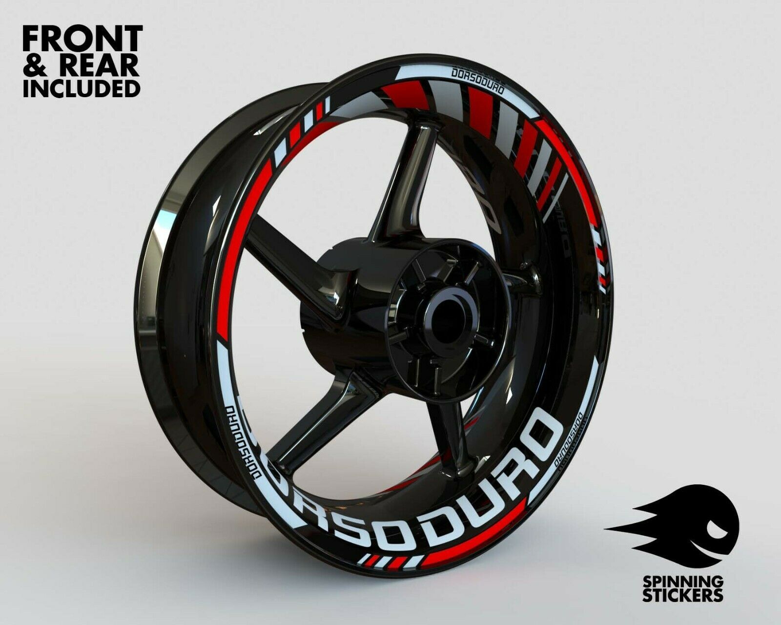  RIM STICKER KIT Various colors Aprilia DORSODURO Decals Wheel