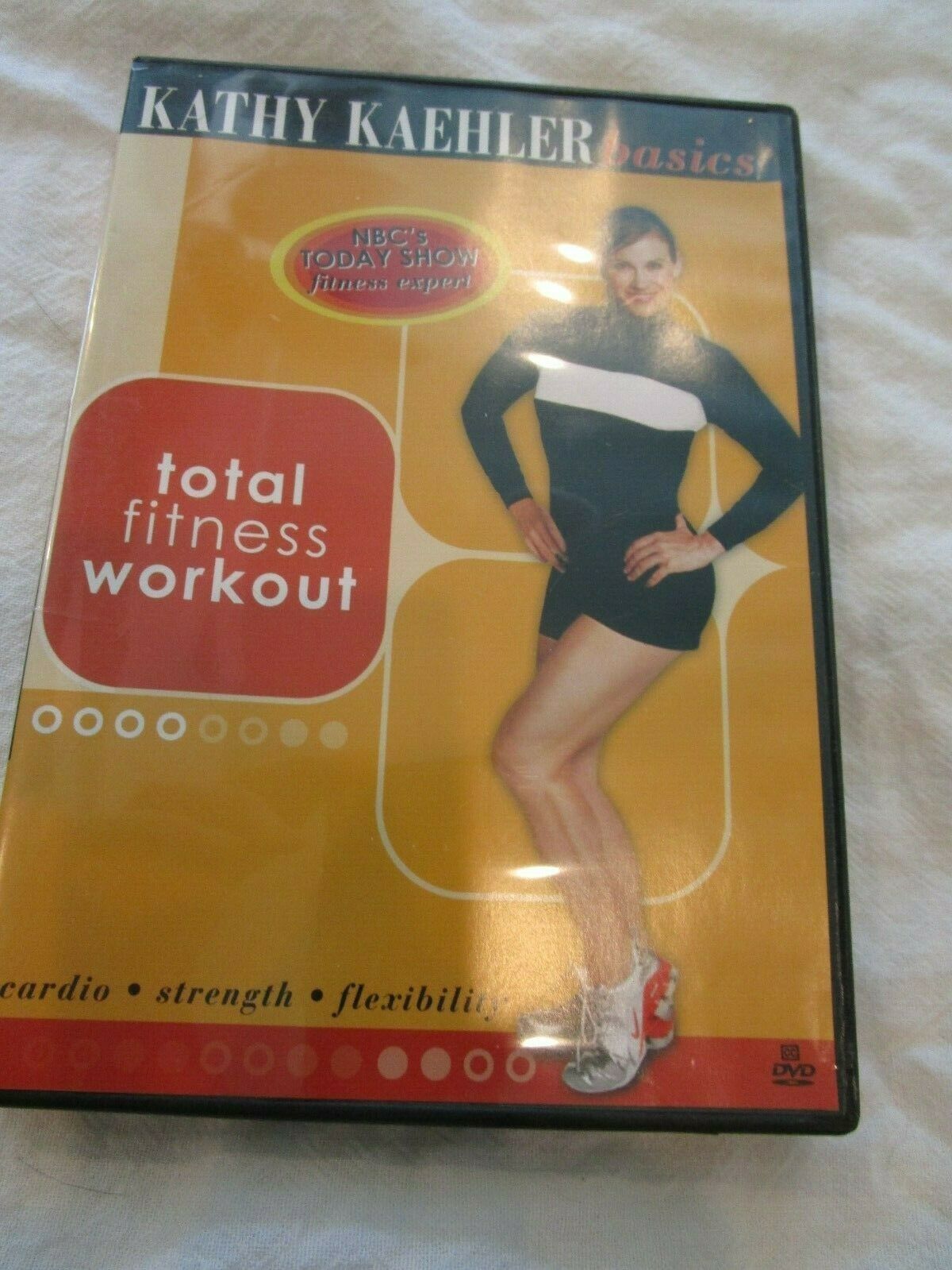 Kathy Kaehler Basics Total Fitness Workout DVD Cardio Strength Flexibility Used DVD, HD DVD