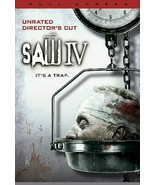 Saw IV (DVD, 2008, Full Screen - Unrated Directors Cut) - $7.91