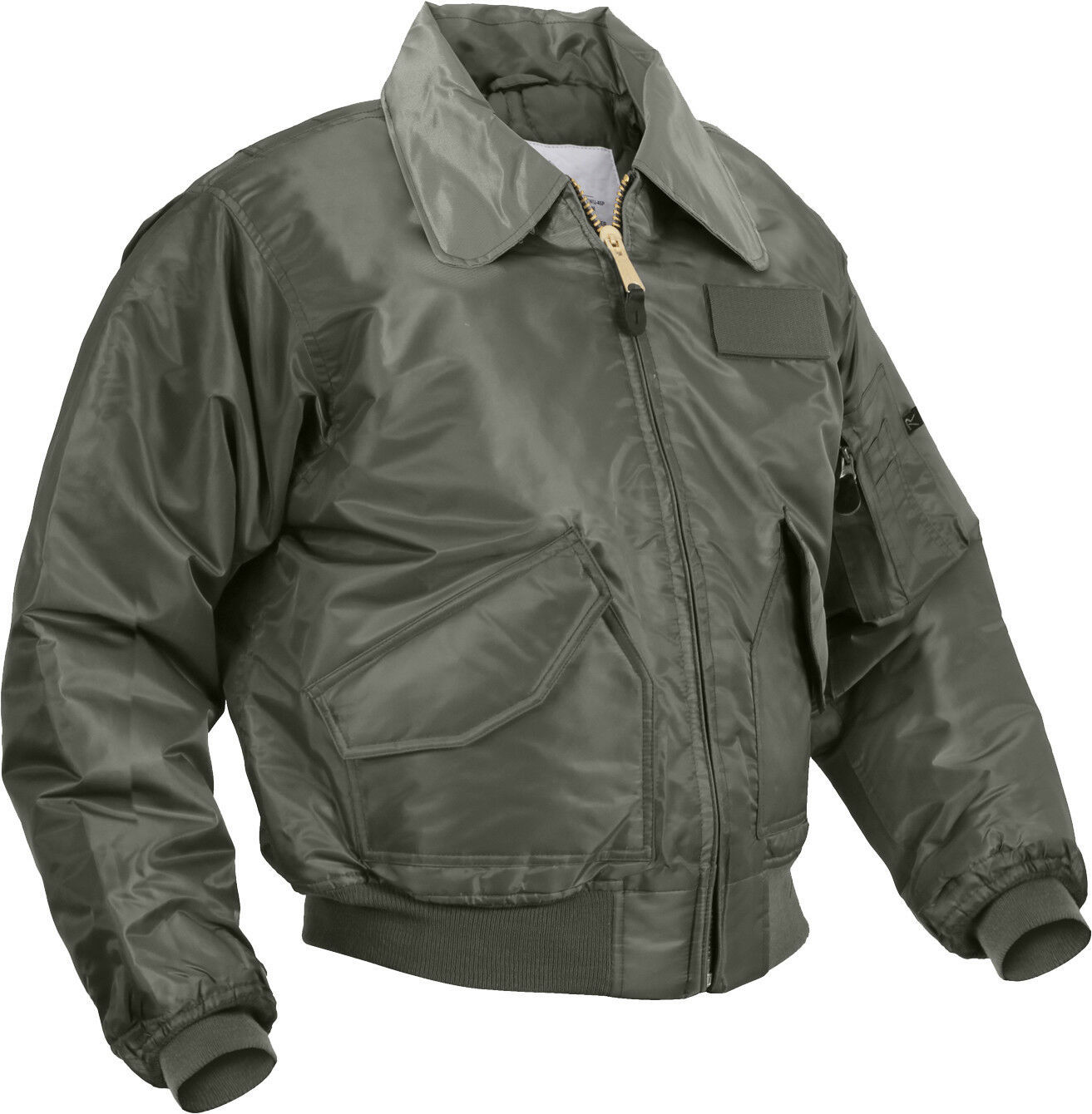 Sage Green Tactical US Air Force CWU-45P Cold Weather Flight Jacket ...