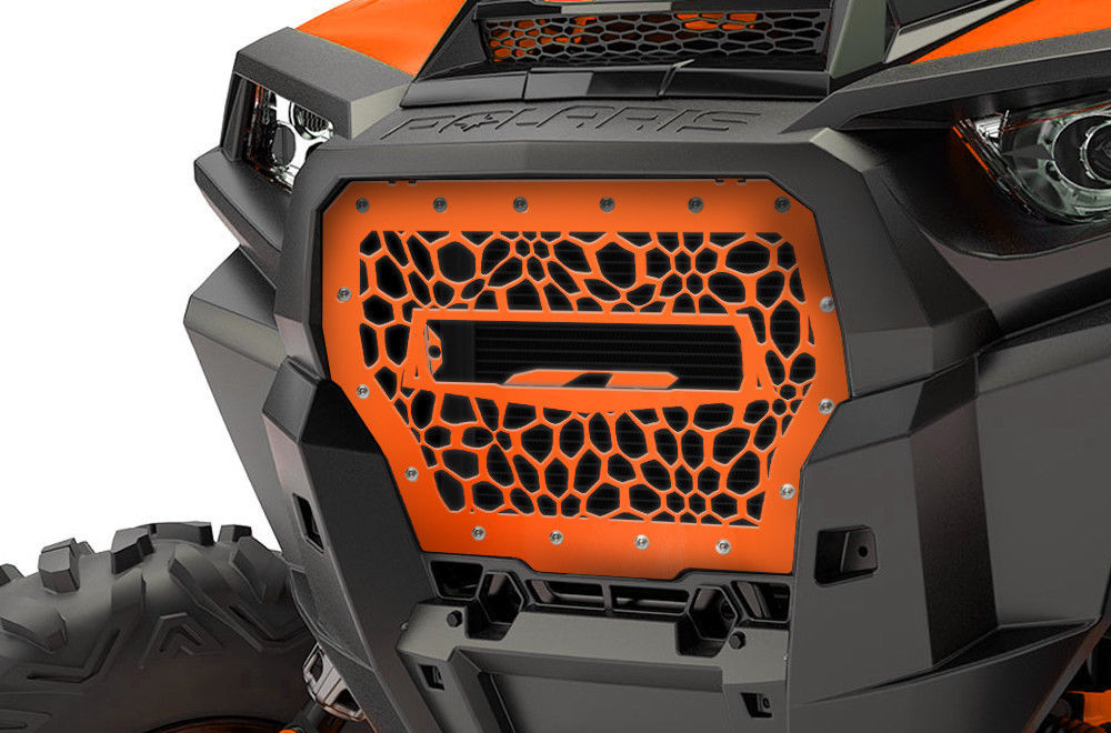 Grille for Rigid Industries 10" LED Light Bar for Polaris RZR Turbo