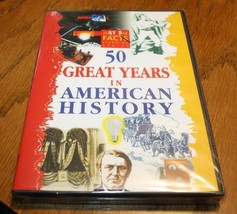 DVD Just the Facts 50 GREAT YEARS IN AMERICAN HISTORY NEW - $5.00