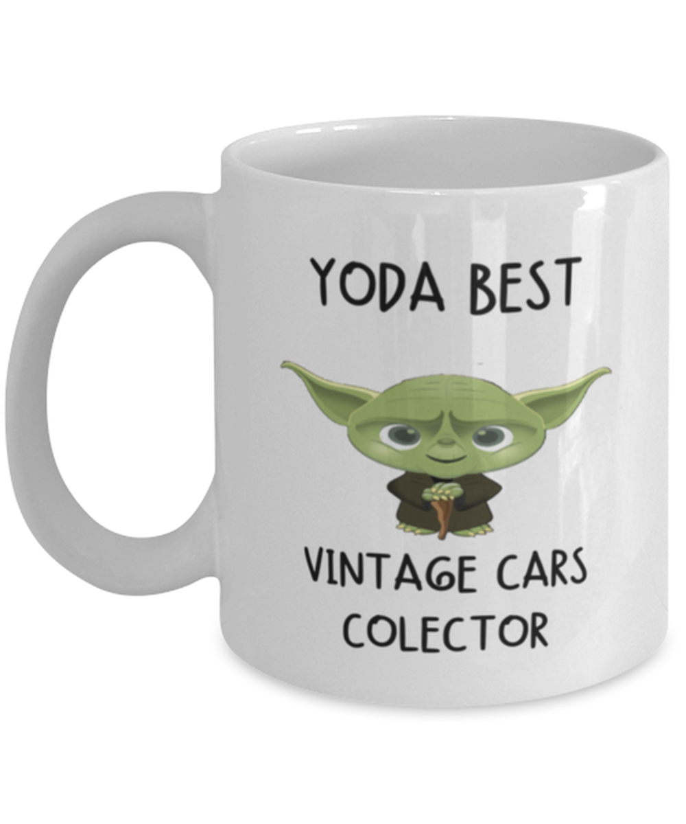 Vintage cars colector Mug Yoda Best Vintage cars colector Gift for Men Women