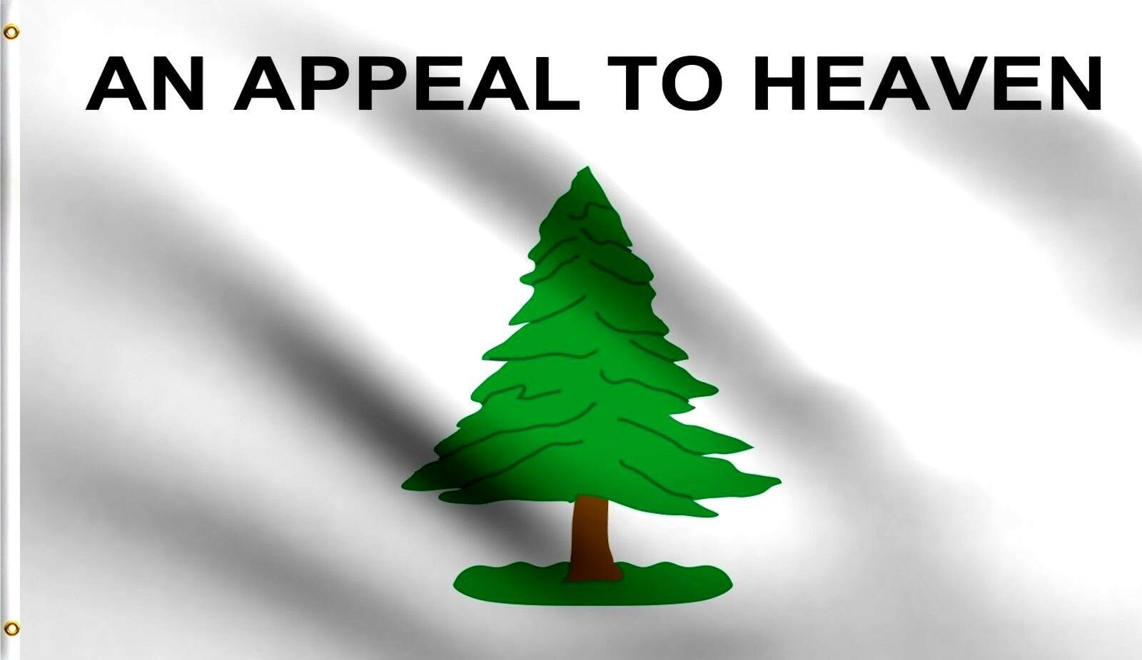 AN APPEAL TO HEAVEN Flag 3x5 ft Realistic Pine Tree American Revolution ...