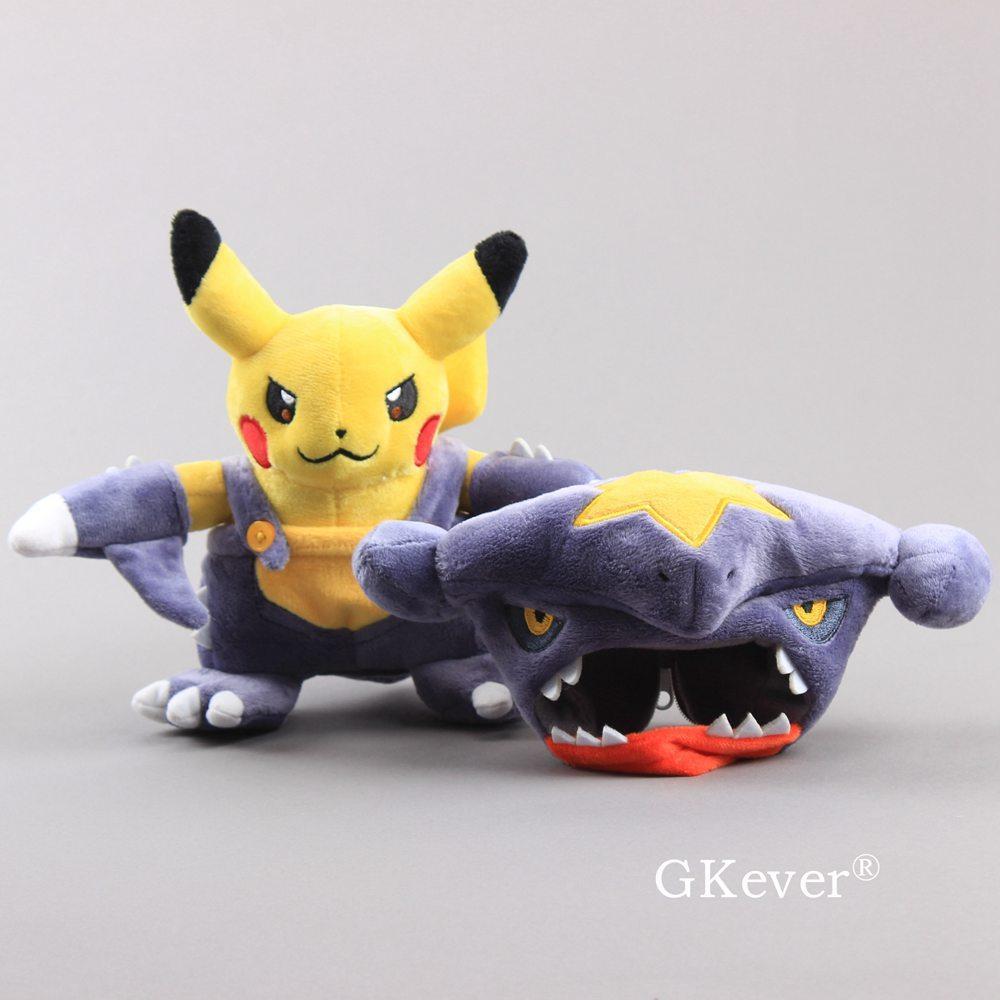 pikachu garchomp plush