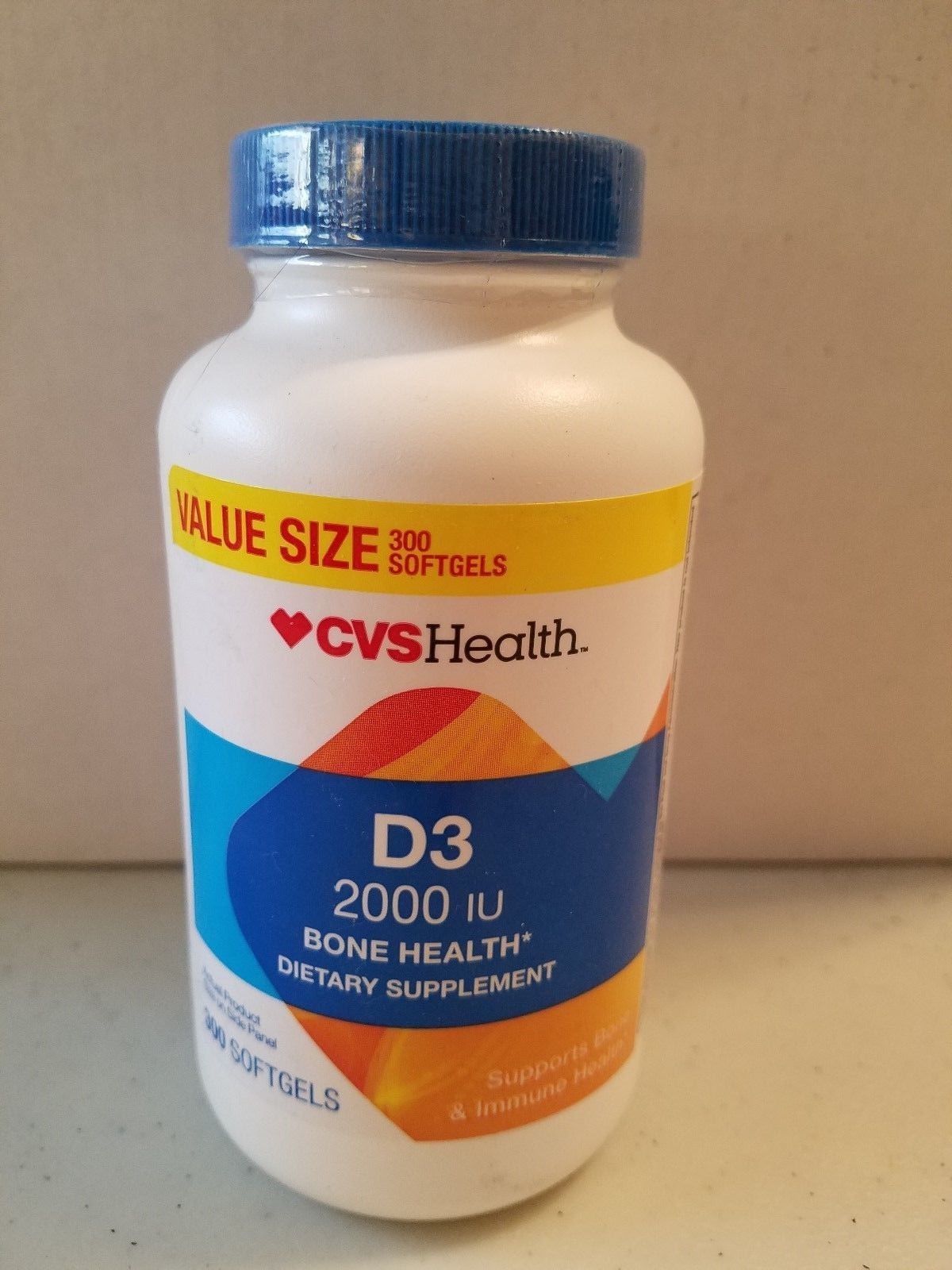 CVS Vitamin D3 2000 IU 300 Softgels Exp Oct 31 2019 Other Vitamins