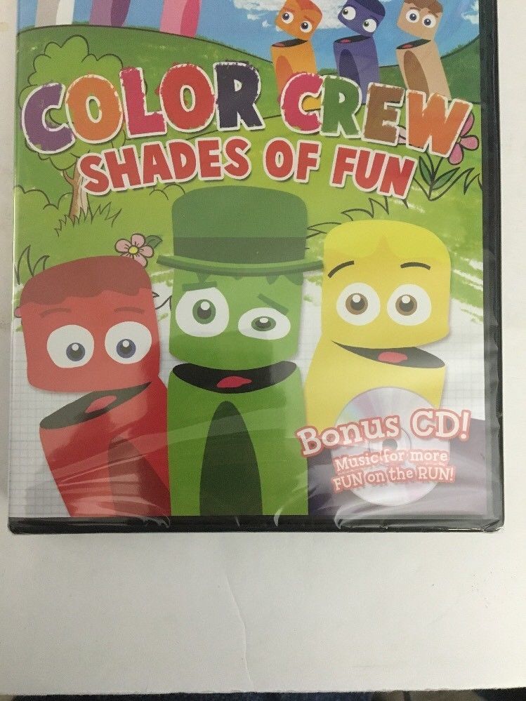 Babyfirst: Color Crew Shades Of Fun DVD RARE VINTAGE COLLECTIBLE-SHIP N ...