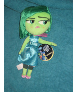 Inside Out DISGUST 11 inch Plush Toy Disney Store Pixar Movie. Brand New. - $17.62