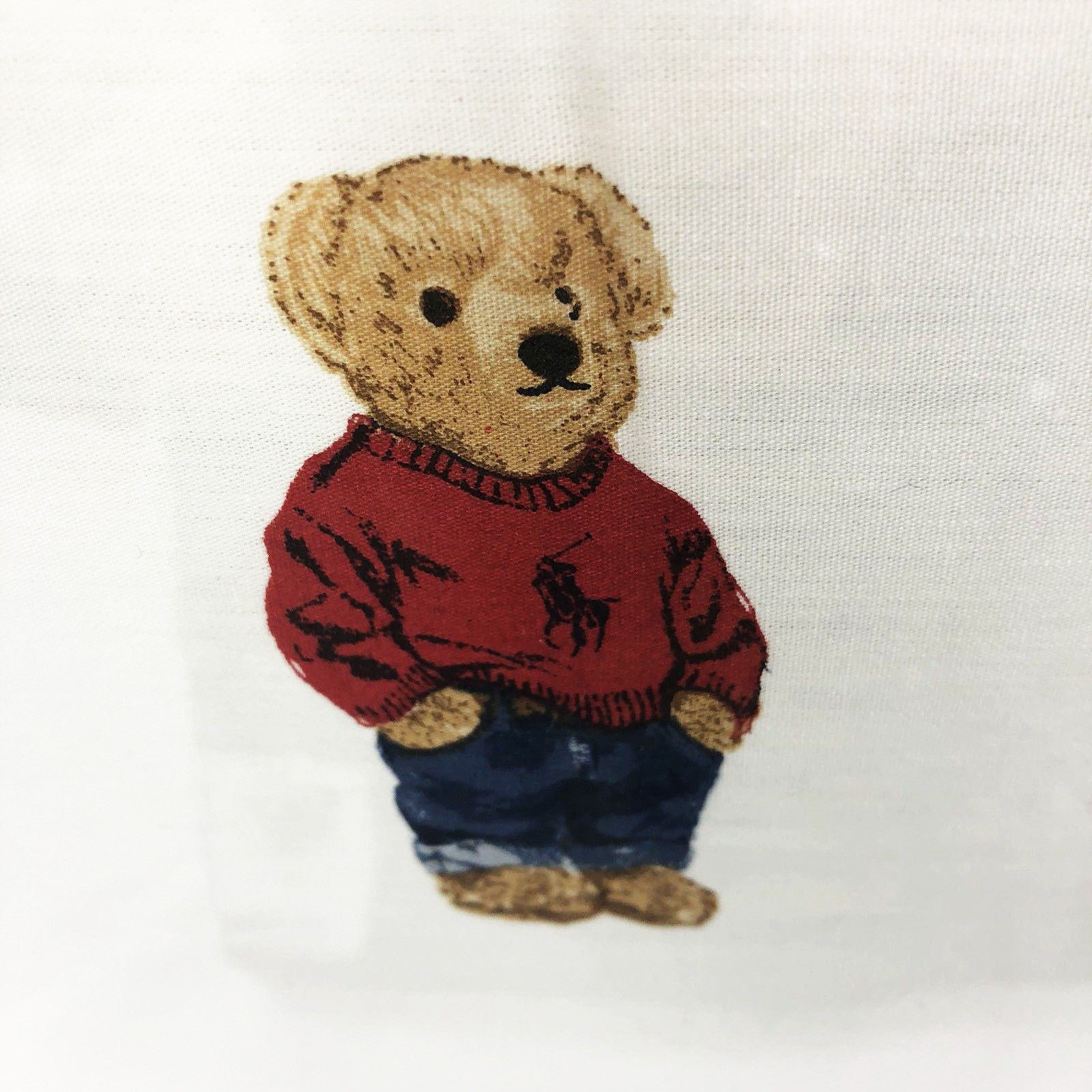 BRAND NEW POLO RALPH LAUREN HOME POLO BEAR PATTERN FULL QUEEN COMFORTER