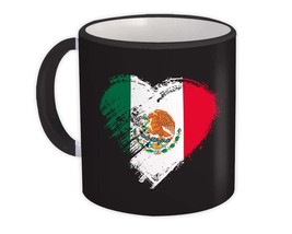 Mexican Heart : Gift Mug Mexico Country Expat Flag Patriotic Flags National - $15.90