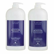 Alterna Caviar Anti Aging Replenishing Moisture Shampoo &amp; Conditioner 67... - $141.08
