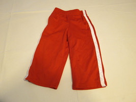 The Children's Place active pants 6-9 M baby boys NWT red white Athletics Dept - $10.29