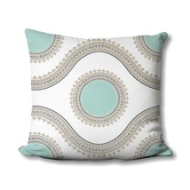 Susette Canal Pattern Pillow - Premier Prints Fabric - Mid-Century Modern Pillow - $19.99