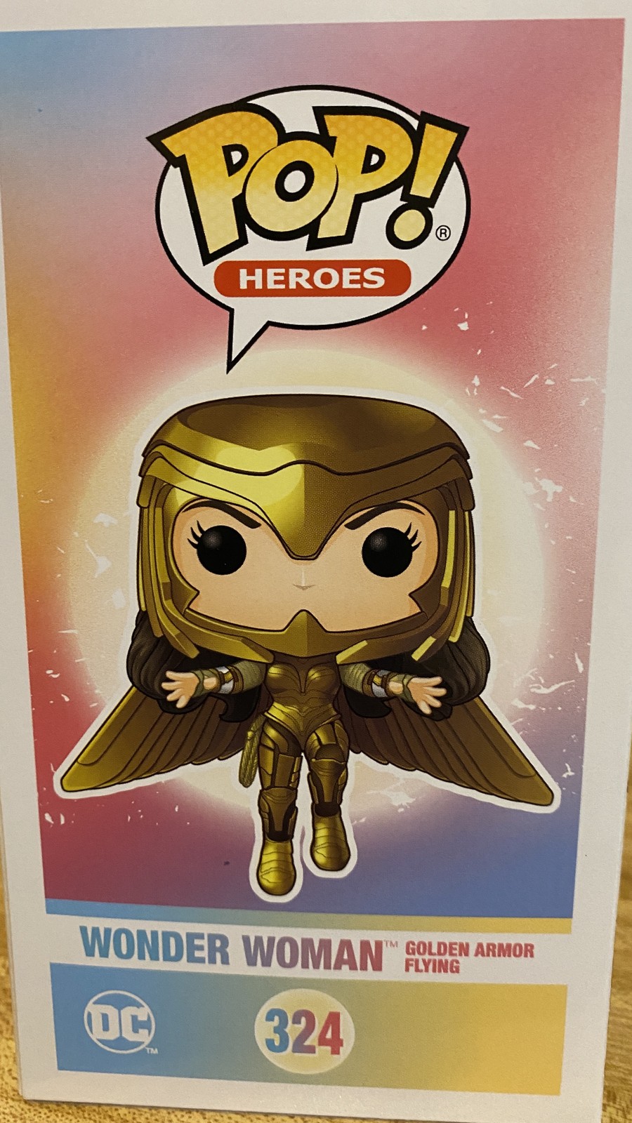 wonder woman flying funko pop