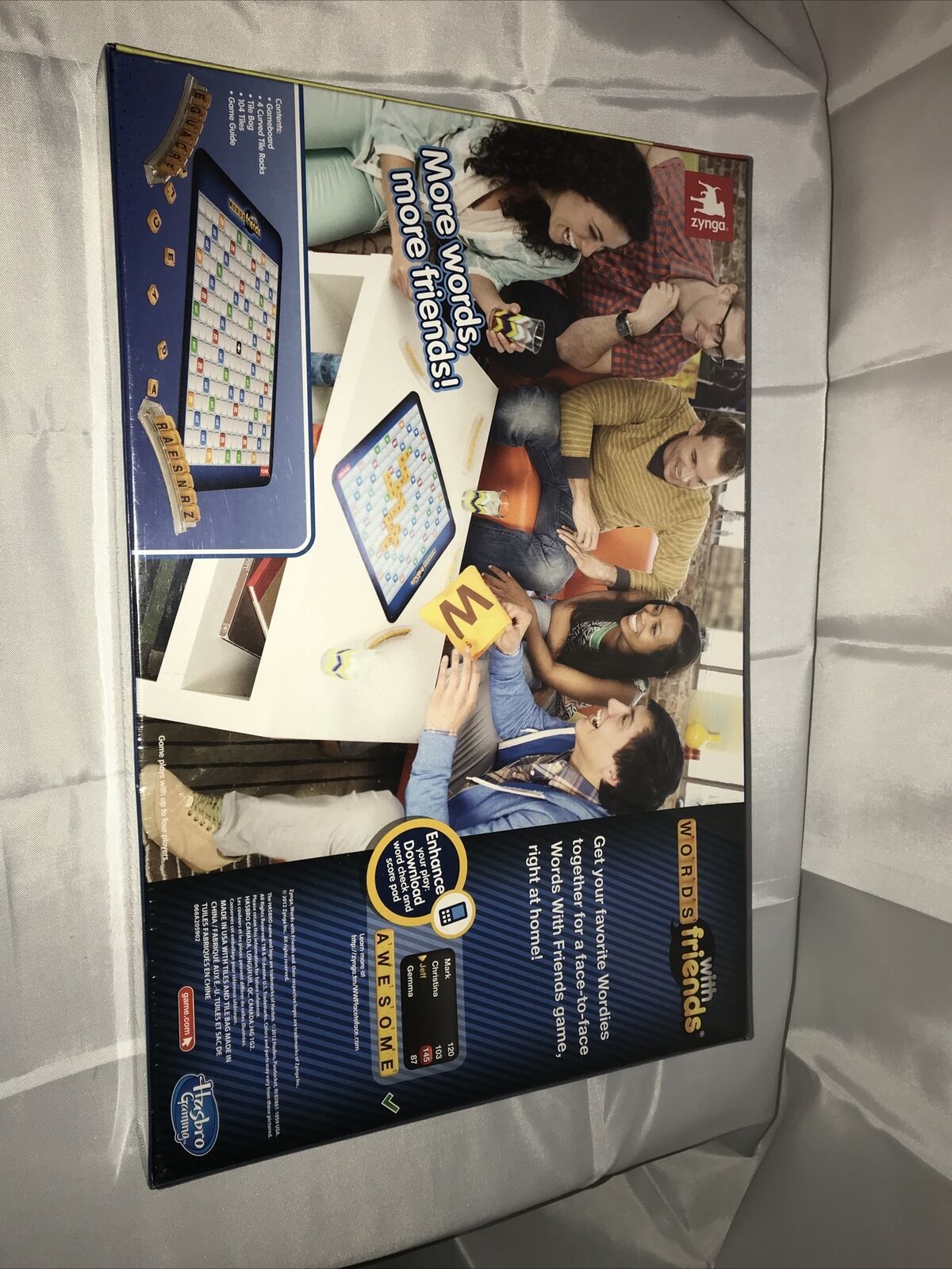 NEW Words with Friends Game & Message Board Zynga + FREE