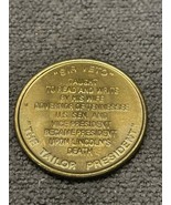 Andrew Johnson 17th President Coin Medal Token KG Presidential - $11.88